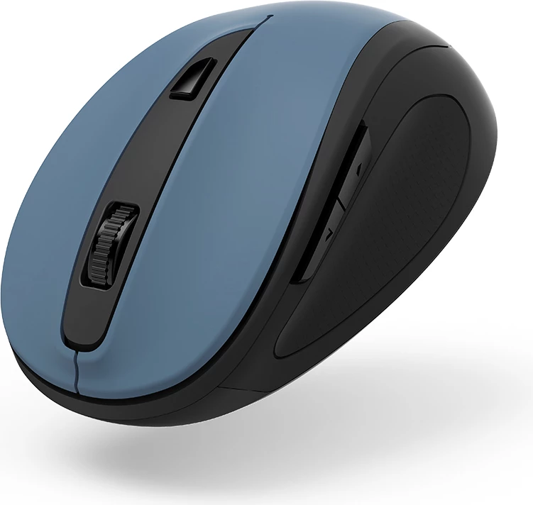 Brezžična miška Hama MW-400 V2, za prenosnik, modra