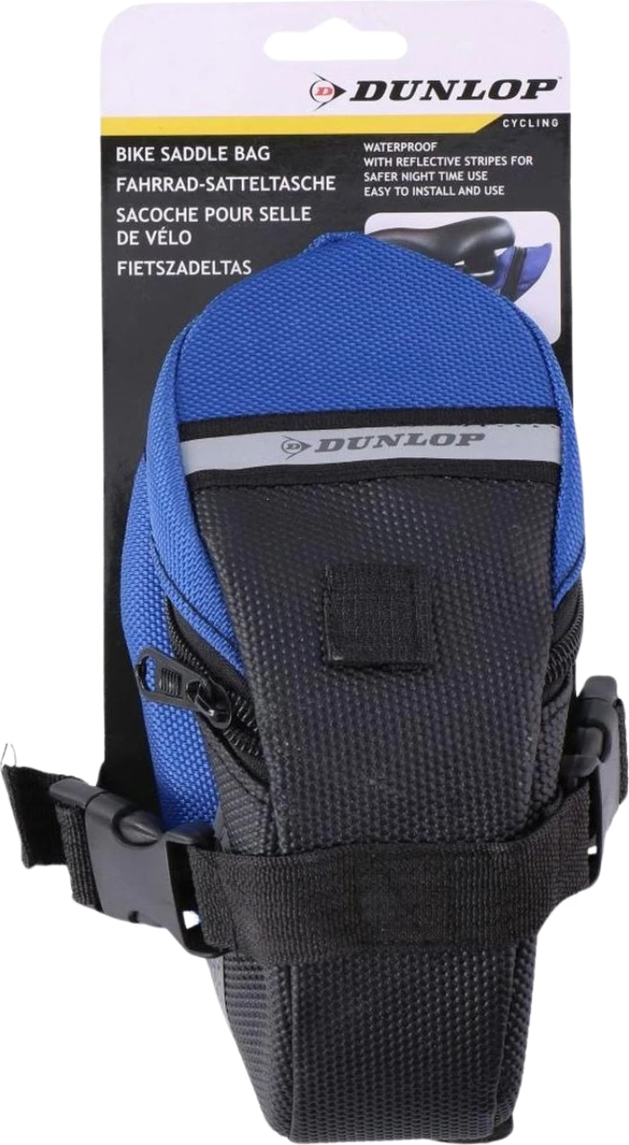 Torba pod sedež za kolo Dunlop, modra