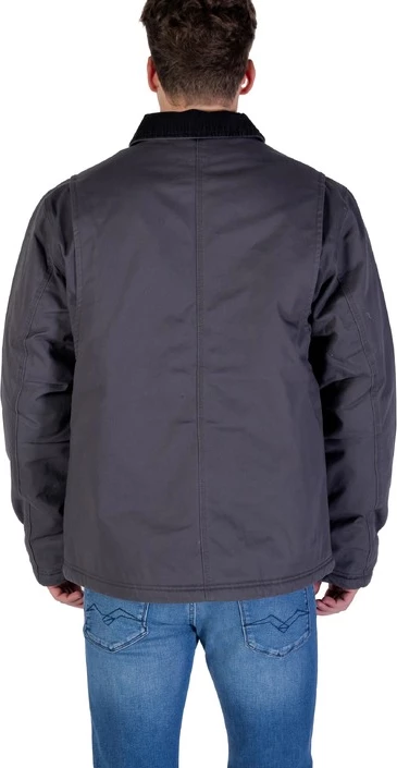 Jakna iz 100% organskega bombaža Tommy Hilfiger Jeans za moške, črna