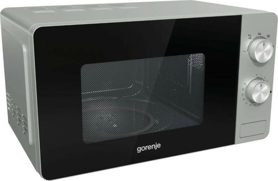 Mikrovalovna pečica, Gorenje MO20E1S, 20 L, 800 W, srebrna