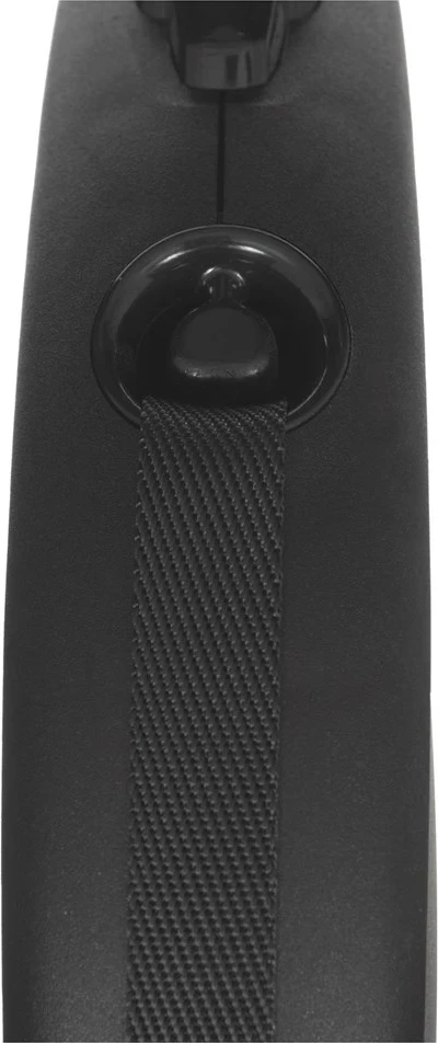 Raztegljiva vrv za psa Flexi, M, 5 m, črna