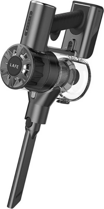 Pokončni brezžični sesalnik Lafe PowerGlide 200W BLDC, 22 kPa, 0,5 L, do 35 min, 2200 mAh, črn