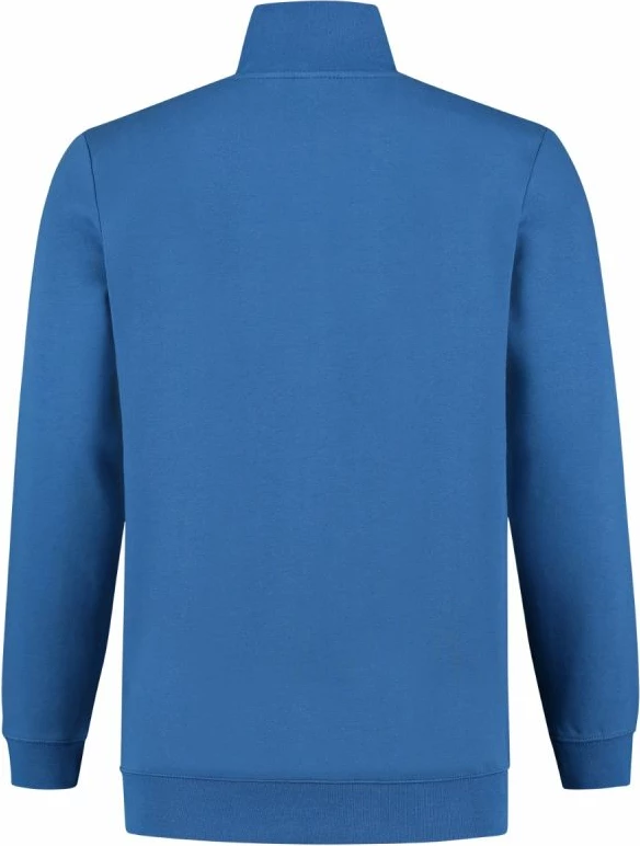 Pulover z zadrgo za moške, moder Tricorp