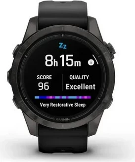 Pametna ura EPIX PRO Gen 2, 42 mm, titan, 32 GB, siva - Garmin