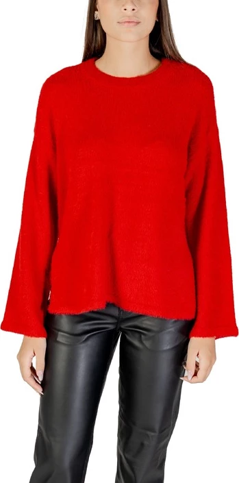 Pulover za ženske Only, rdeč