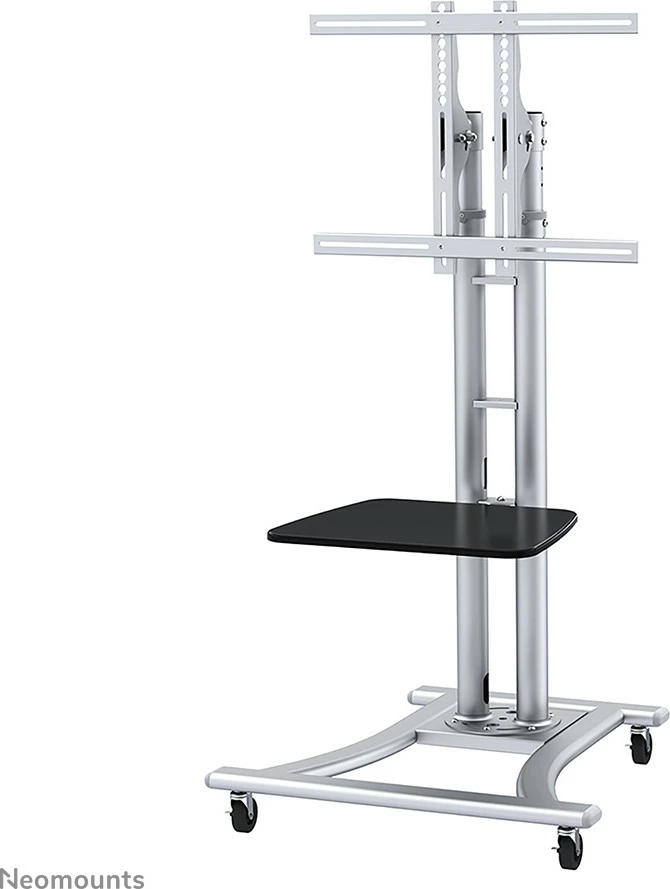 Prenosni voziček za TV Neomounts PLASMA-M1800E, do 70 inč, nastavljiva višina, srebrne barve Prenosni voziček za TV Neomounts PLASMA-M1800E, do 70 inč, nastavljiva višina, srebrne barve