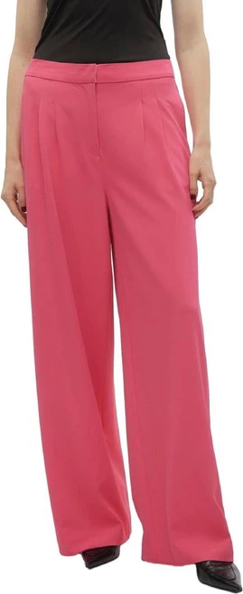 Hlače Vero Moda, ženske, fuksija