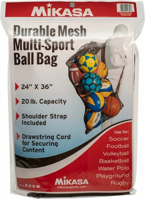 Mreža za žoge Mikasa, črna