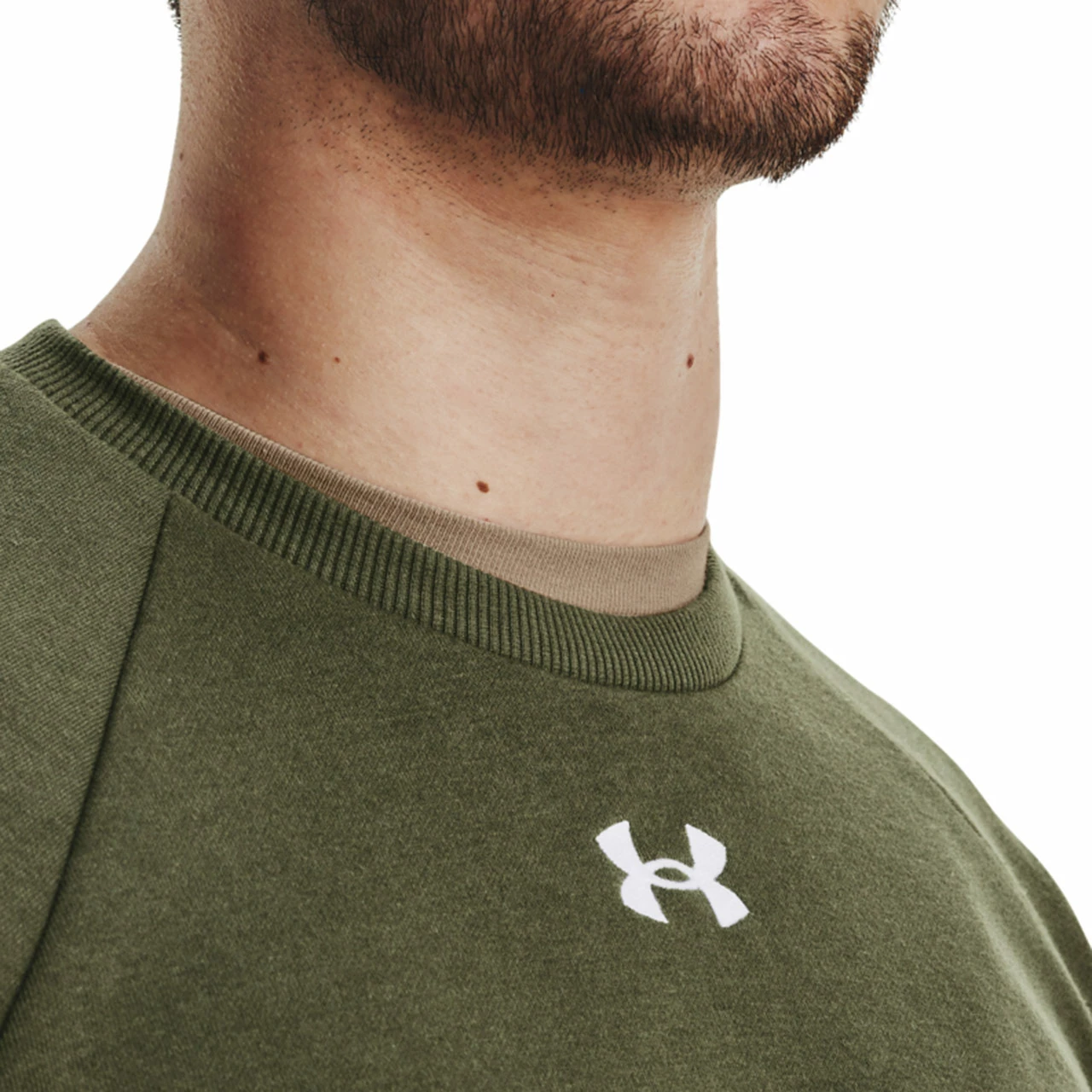 Pulover za moške, zelen, Under Armour
