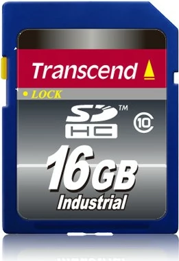 SDHC kartica 16 GB, razred 10, MLC, modra — Transcend