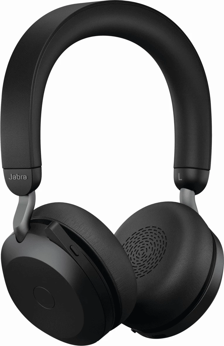 Slušalke z mikrofonom, Jabra EV752B0 / 27599-989-899, čez uho, črne