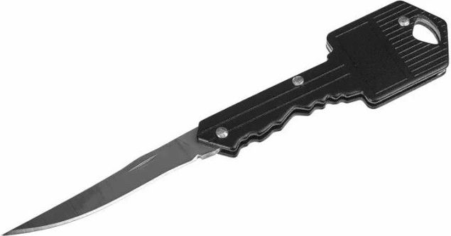 Nož za ključe Yakimasport, črn