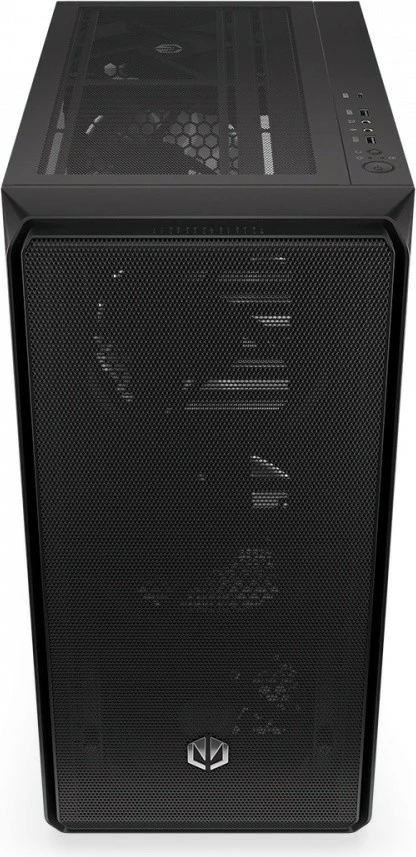 Midi tower ohišje z dobro zračno prepustnostjo, Endorfy Arx 500 Air EY2A010, ATX/Micro ATX/Mini ITX, 5 ventilatorjev, črno