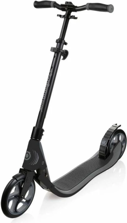 Udoben mestni skiro za moške, ženske in otroke, črn Globber