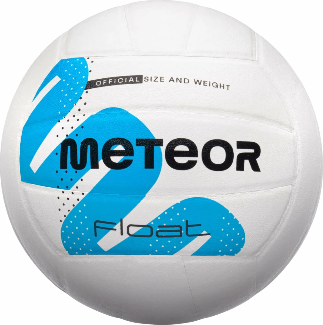 Volejbalna žoga Meteor, bela in modra