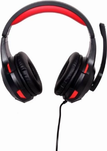 Slušalke 5.1 za gaming Gembird GHS-U-5.1-01 z mikrofonom, USB, črno/rdeče