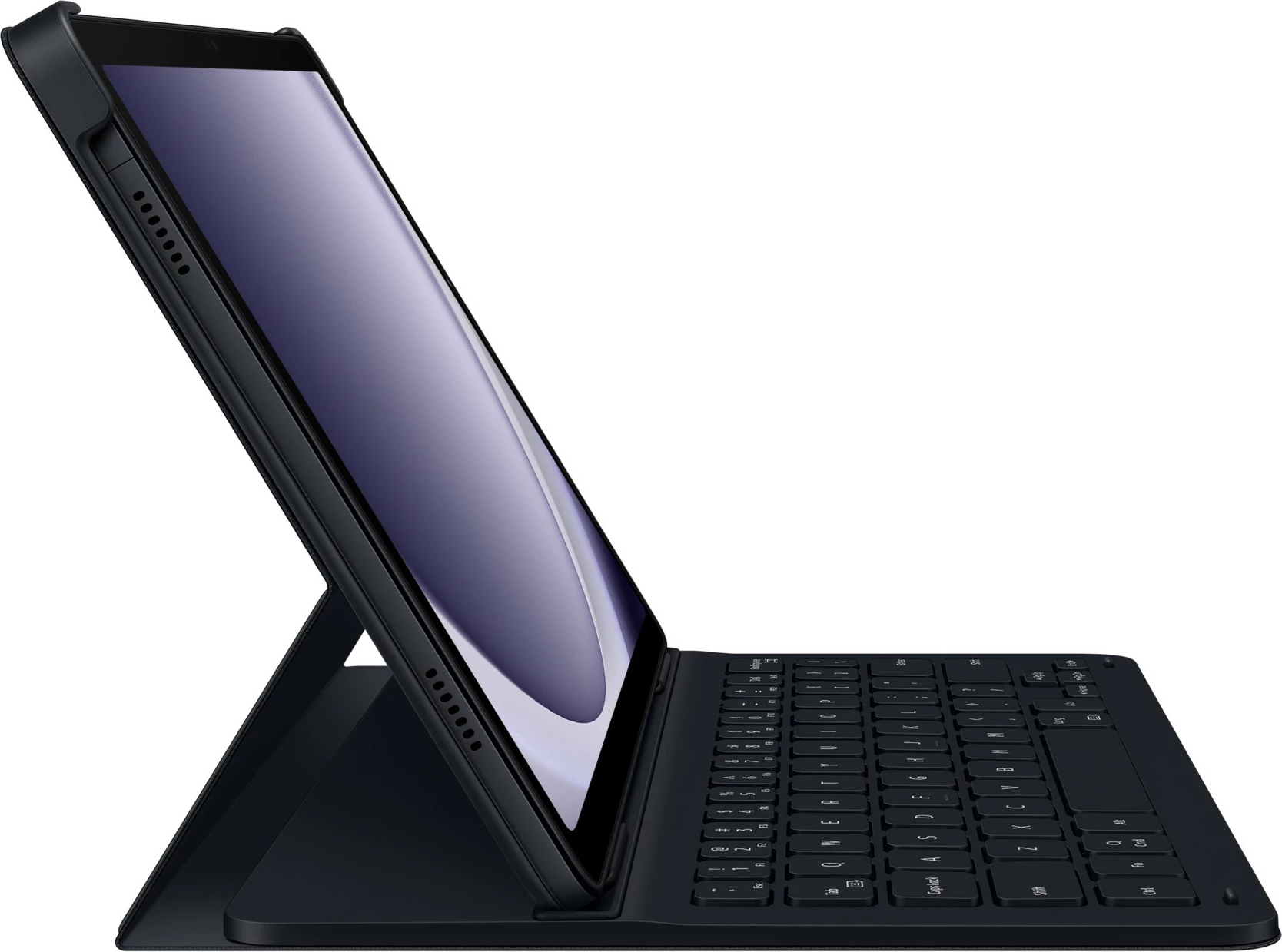 Ovitek s tipkovnico za Galaxy Tab A9+, Samsung Book Cover Slim EF-DX211BBGGDE, črn Ovitek s tipkovnico za Galaxy Tab A9+, Samsung Book Cover Slim EF-DX211BBGGDE, črn