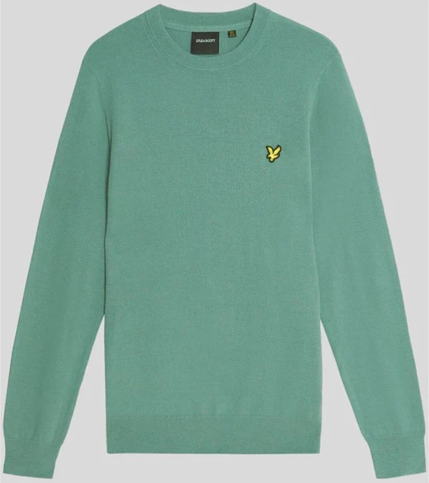 Moška pletenina Lyle & Scott, zelena