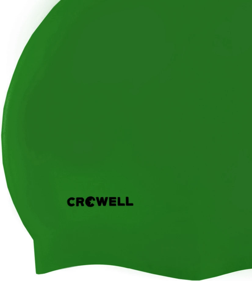 Plavalna kapa iz silikona, Crowell, unisex, zelena Plavalna kapa iz silikona, Crowell, unisex, zelena