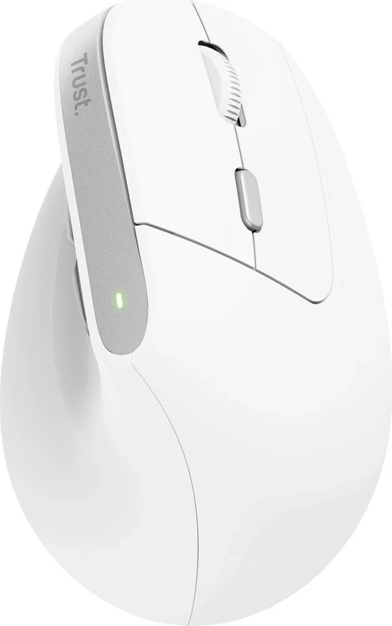 Brezžični optični miška Bayo II, Trust, 2400 DPI, bel