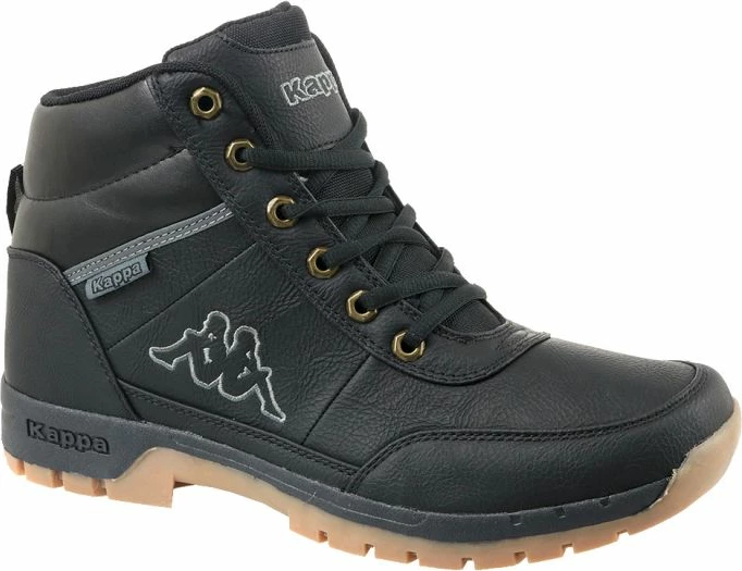 Superge Kappa Bright Mid Light M, visoke, črne, moške