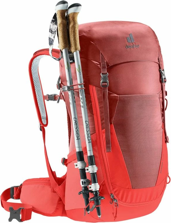 Treking nahrbtnik, Deuter Futura 24 SL, rdeč (ženski)