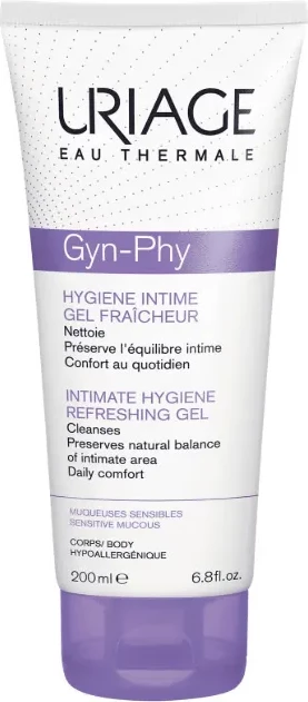 Gel za intimno higieno Uriage Gyn-Phy, 200 ml