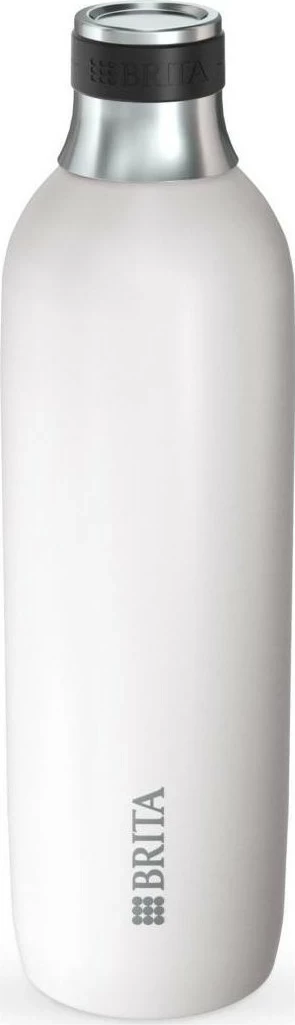 Izolirana steklenica Brita SodaTrio 1 L, bela