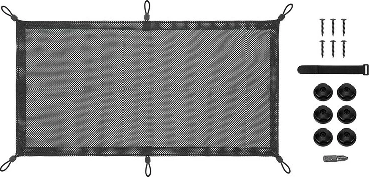 Organizator kablov LogiLink KAB0111, poliester, 69x34 cm, črn