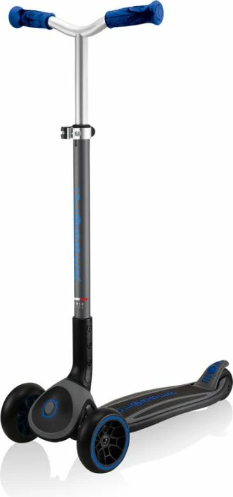 Otroški skiro z tremi kolesi Globber, črn in moder