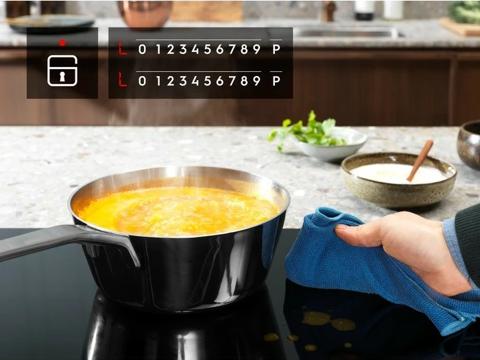 Indukcijska plošča, Electrolux LIR60430BW, 4 kuhališča, na dotik, bela