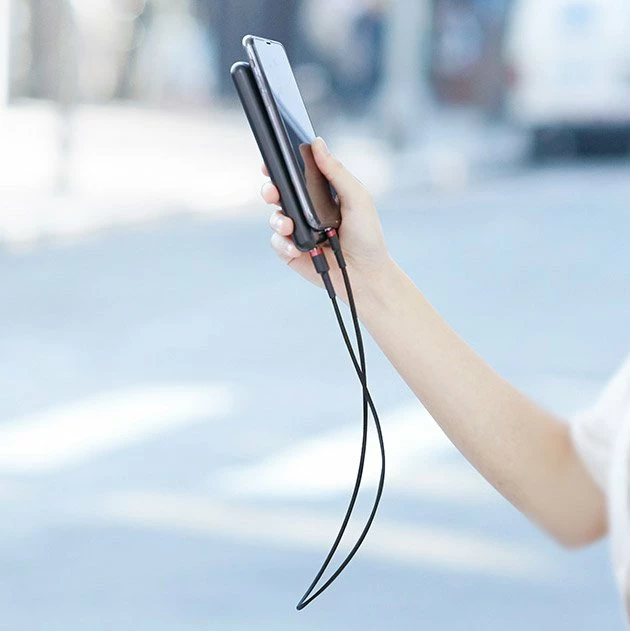 Kabel za polnjenje in prenos podatkov Baseus Cafule USB-A na USB-C, 3 m, sivo/črn