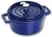Lonec za počasen ogenj Staub Cocotte, 20 cm, temno modra