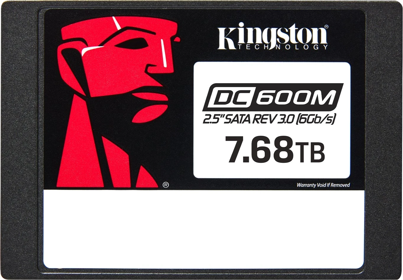 SSD za strežnik Kingston Technology DC600M 7680G, SATA 2,5"