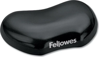 Podloga za miško Crystal, Fellowes, črna