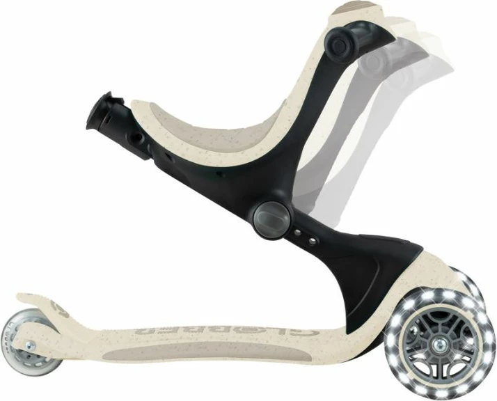 Multifunkcijski skiro z sedežem Globber, zelen