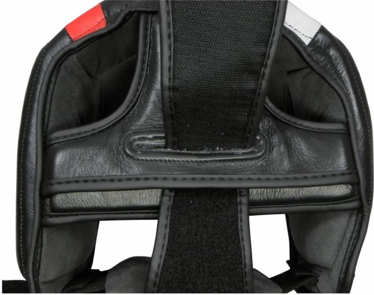 Boksarska čelada za moške Masters, črna