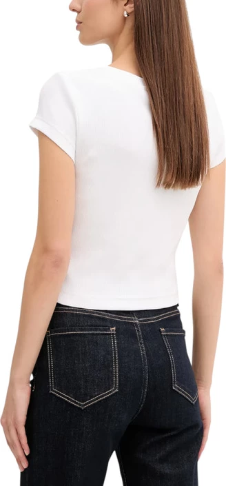 Majica Calvin Klein Jeans, ženska, bela