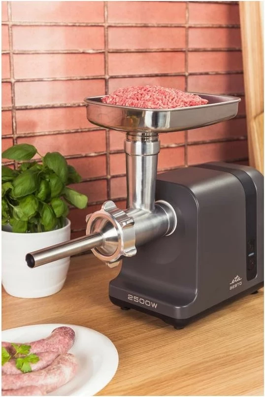 Mlinček za meso ETA Besto 607590000, 2500 W, siv