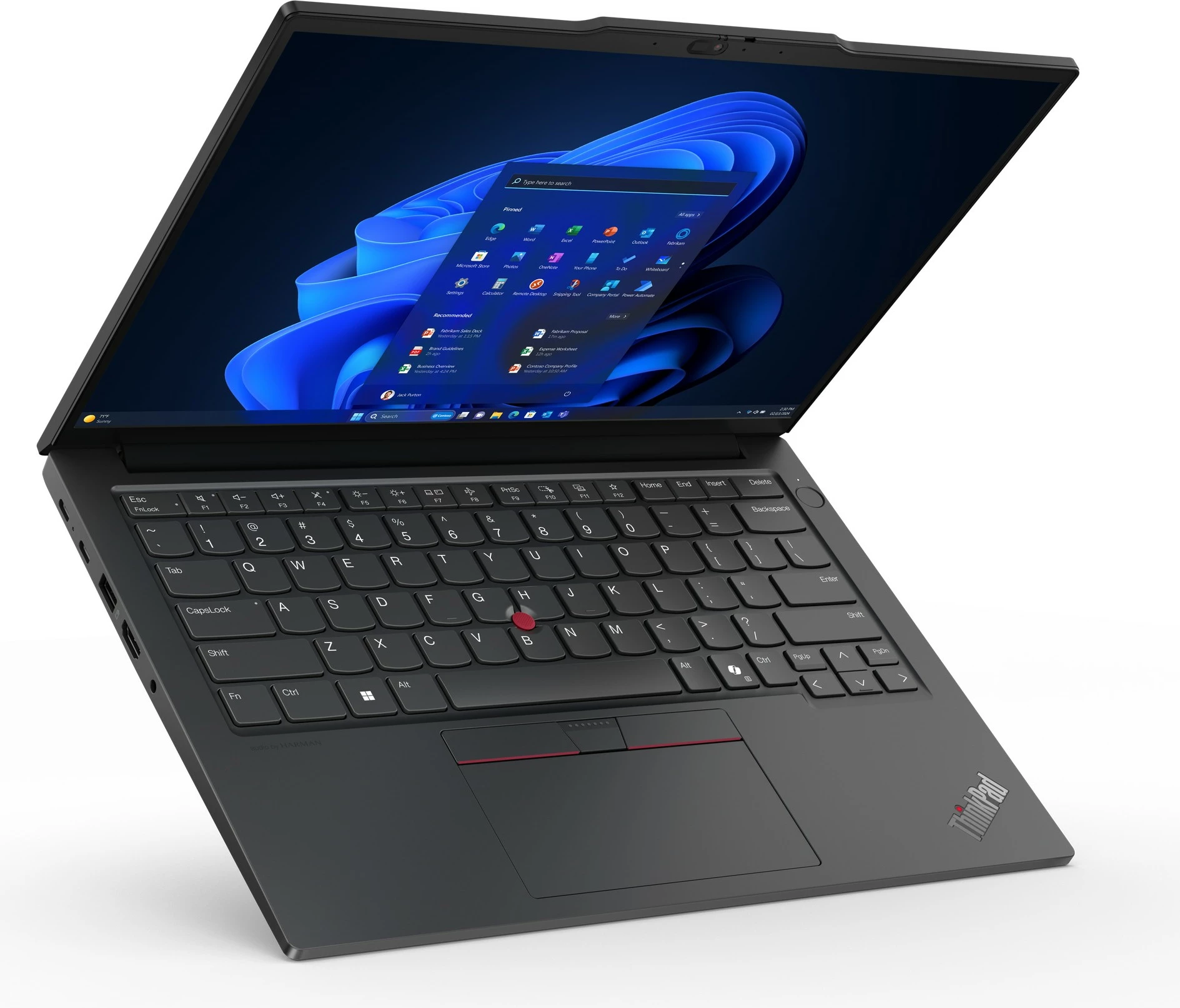Prenosnik Lenovo ThinkPad E14 Gen 6, Intel Core Ultra 7, 16 GB RAM, 512 GB SSD, črn