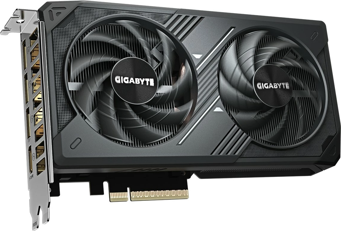 Grafična kartica Gigabyte RTX 5060 WINDFORCE OC, 8 GB GDDR7, črna
