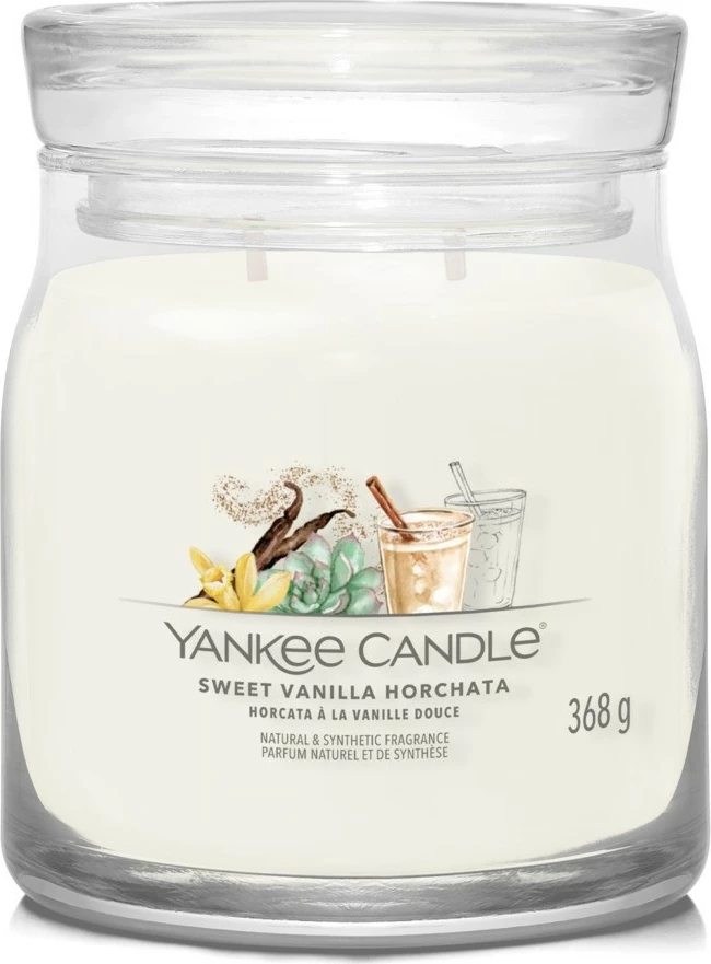 Aromatična sveča Sweet Vanilla Horchata Yankee Candle 368 g
