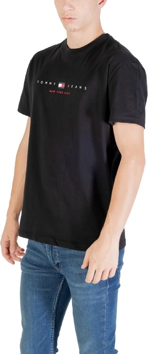 Majica za moške, črna, Tommy Hilfiger Jeans