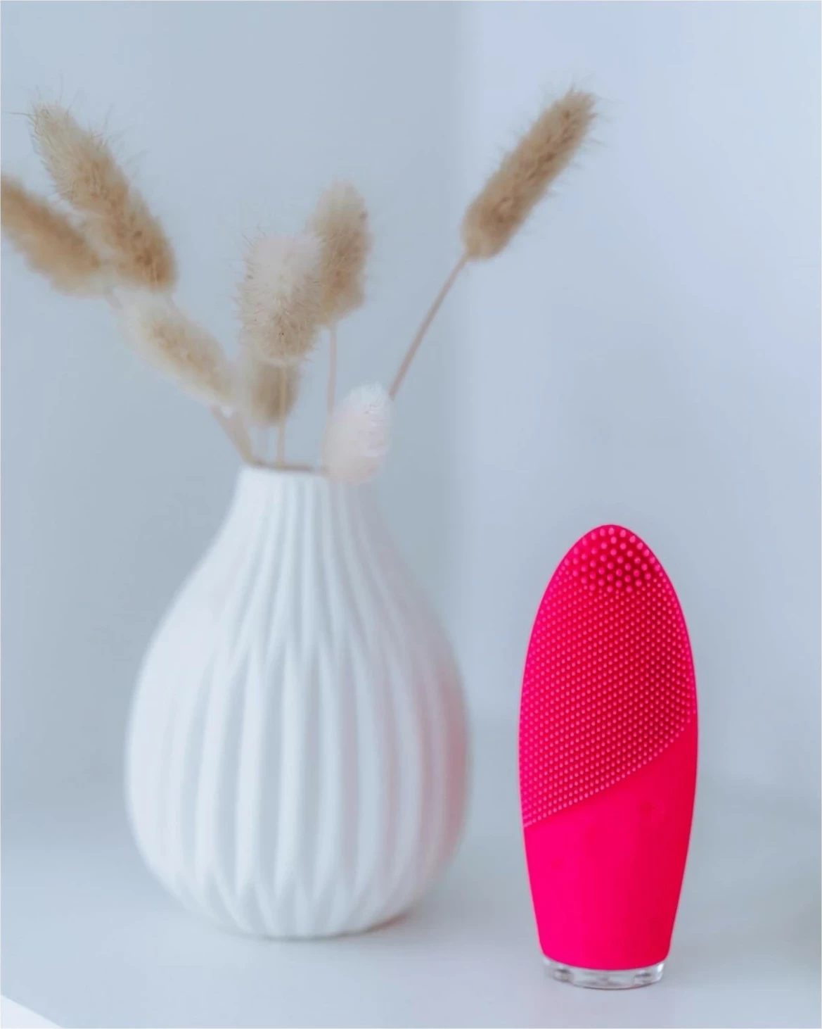 Sonična čistilna ščetka za obraz Beautifly B-Fresh Slim, 9 stopenj intenzivnosti, roza