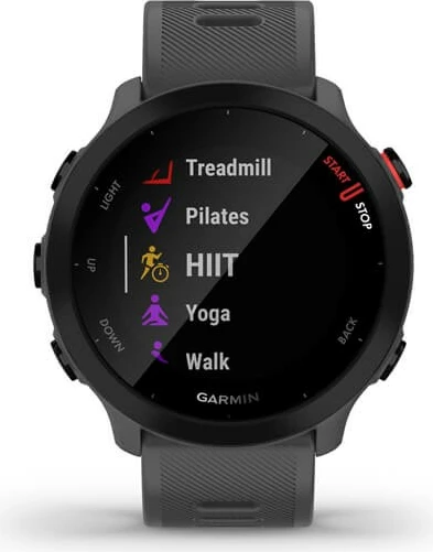 Pametna ura Garmin Forerunner 55, 42 mm, GPS, siva