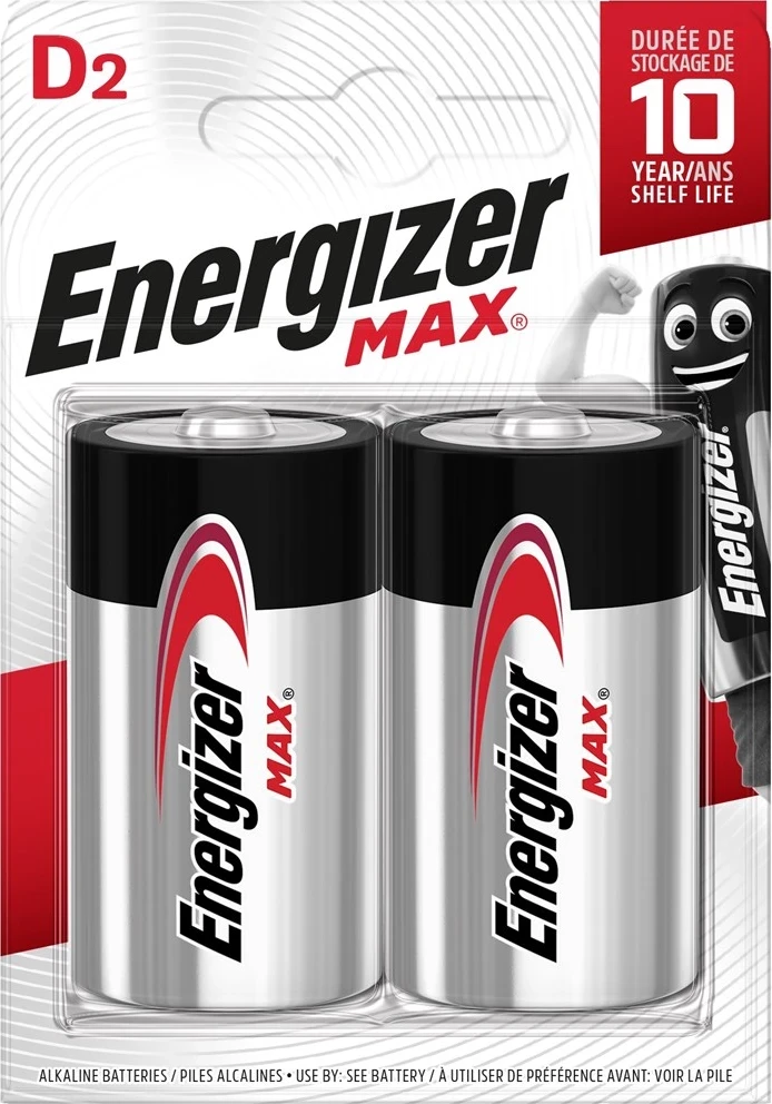 Baterija Energizer D LR20, 2 kosa