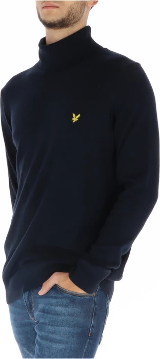 Pletenina za moške Lyle & Scott, modra