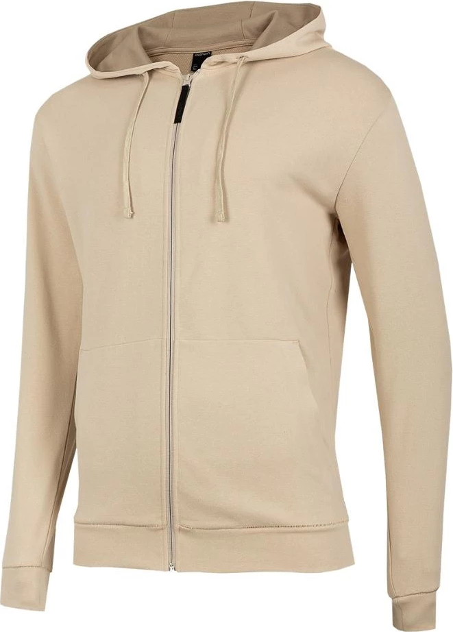 Pulover s kapuco za moške Outhorn, bež