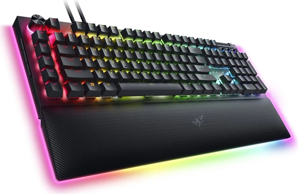 Mehanska igralna tipkovnica Razer BlackWidow V4 Pro, črna