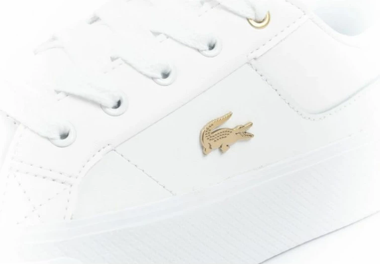 Superge za ženske Lacoste, bele